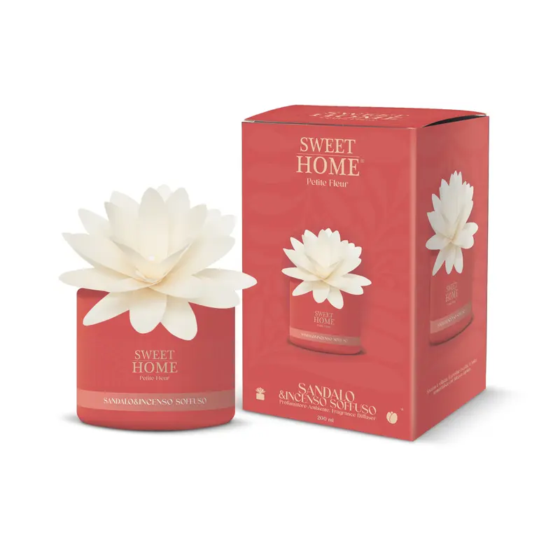 SWEET HOME PETITE FLEUR PROFUMATORE AMBIENTE 200ML SANDALO & INCENSO SOFFUSO