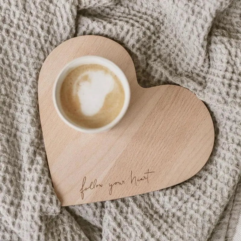 Tagliere cuore - Follow Your Heart