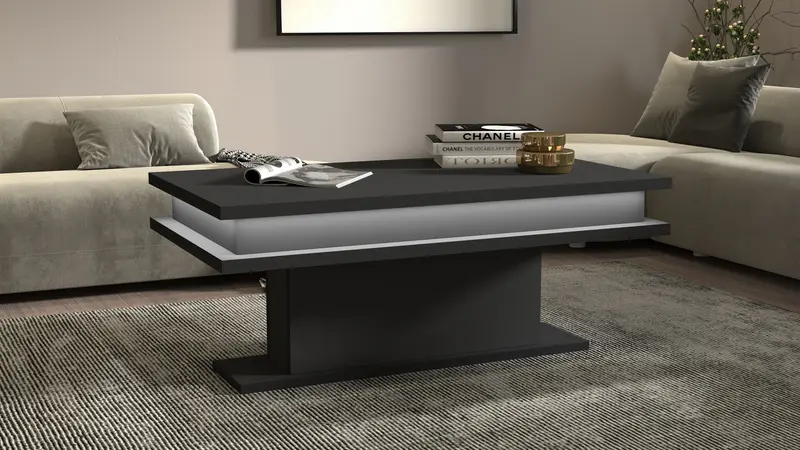 Tavolino da caffè LITTLE BIG DA 100 CM con LED | Web Furniture