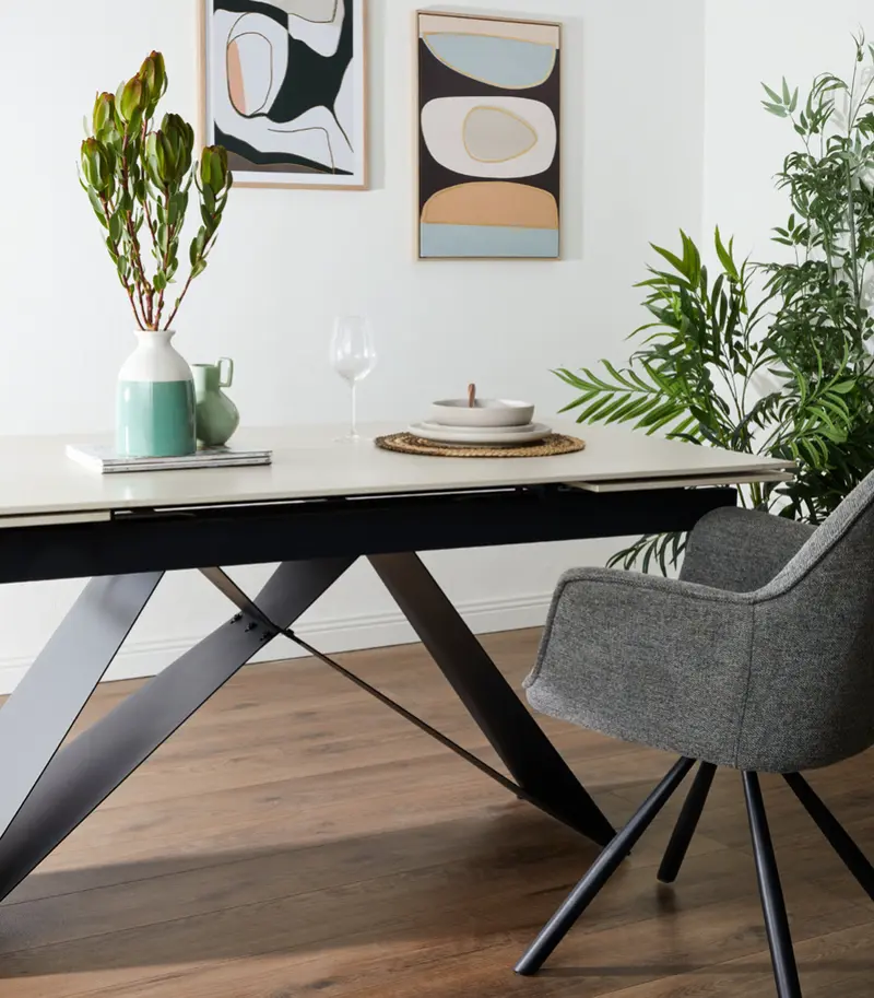 Tavolo Allungabile Darren Casa Collection 160–240 cm in Ceramica