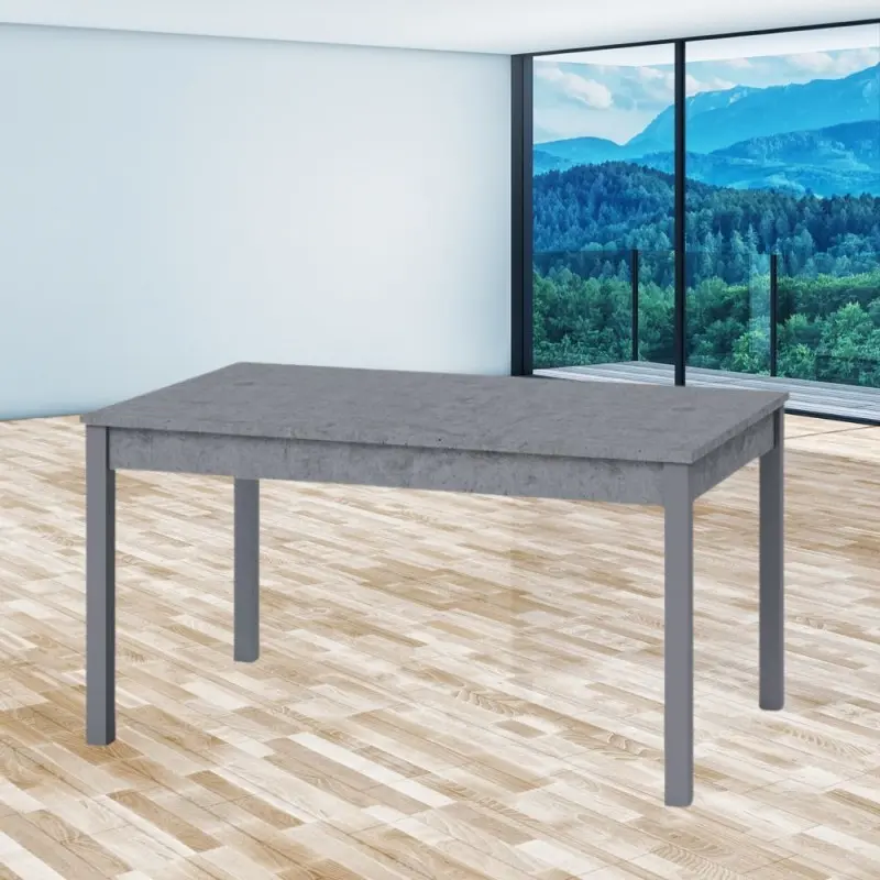 Tavolo allungabile Firenze cemento 110x70