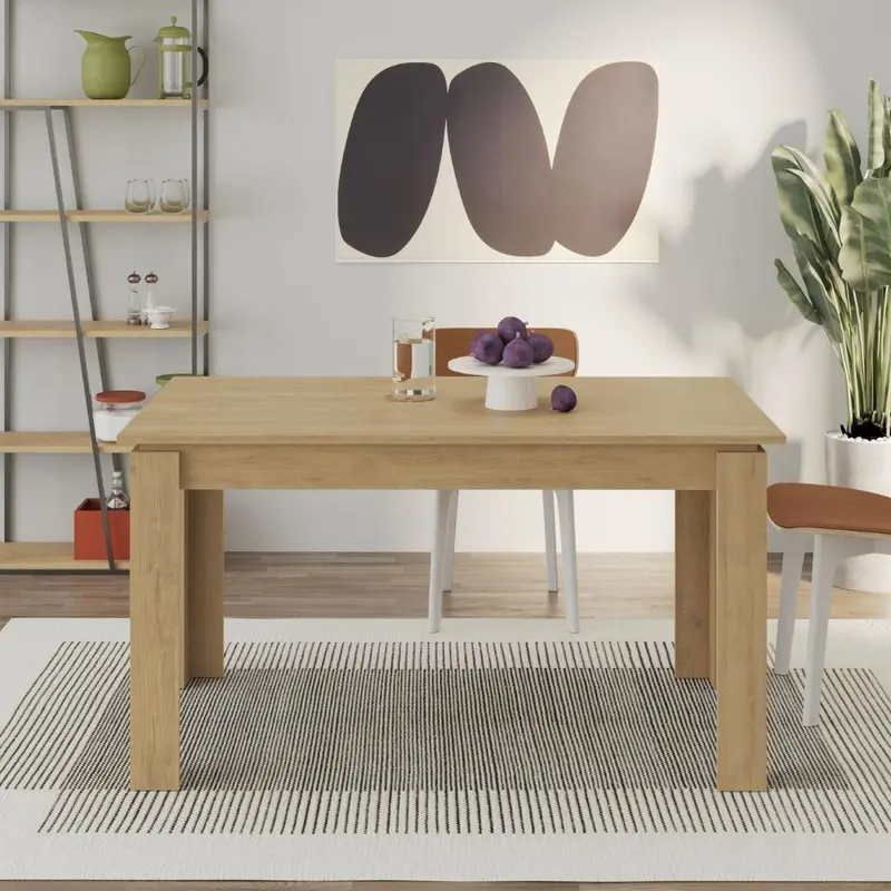 Tavolo allungabile Megaron colore rovere 120x80 cm.