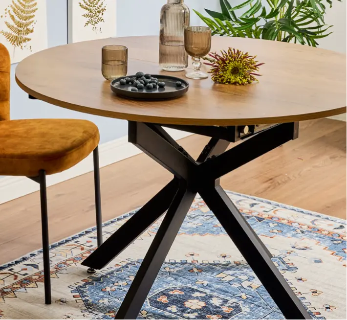 Tavolo allungabile Syrio 110-145 cm effetto legno