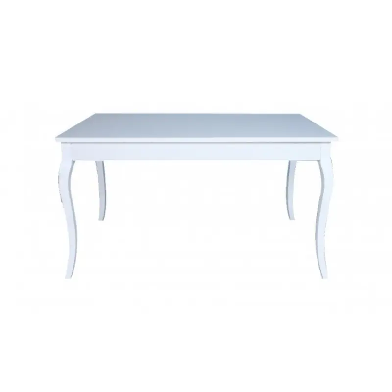 Tavolo Liberty allungabile 140x85 bianco frassinato