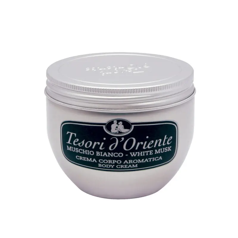 TESORI D'ORIENTE CREMA CORPO VASO 300ML MUSCHIO BIANCO