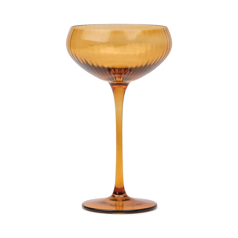 The Lou Bicchiere Coupe - Set da 2 Colore Ambra