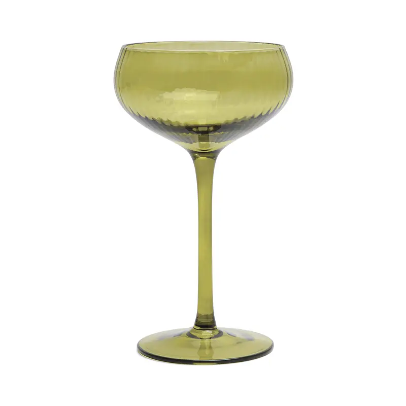 The Lou - Bicchiere Coupe - Set Da 2 Colore Oliva