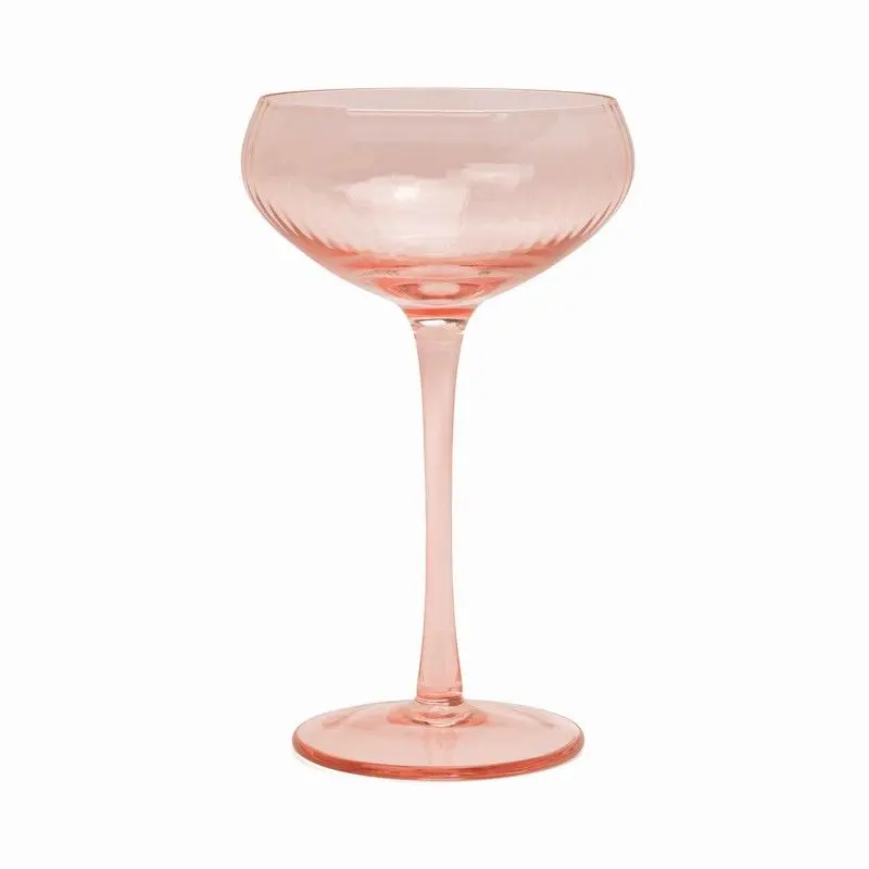 The Lou Bicchiere Coupe - Set da 2 Colore Rosa Blush
