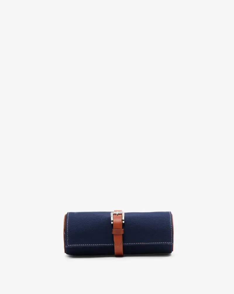 Three Places Watchcase in Dark Blue
