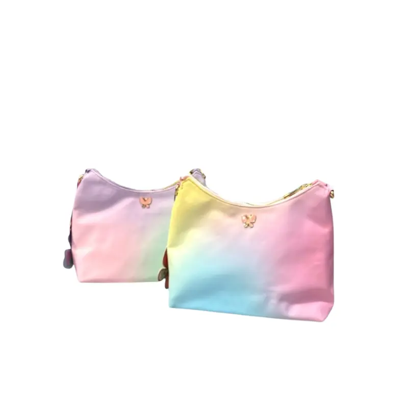 TINTA UNITA BE HAPPY MOON BAG IN PU GRADIENT CON TRACOLLA CM.24X33X13