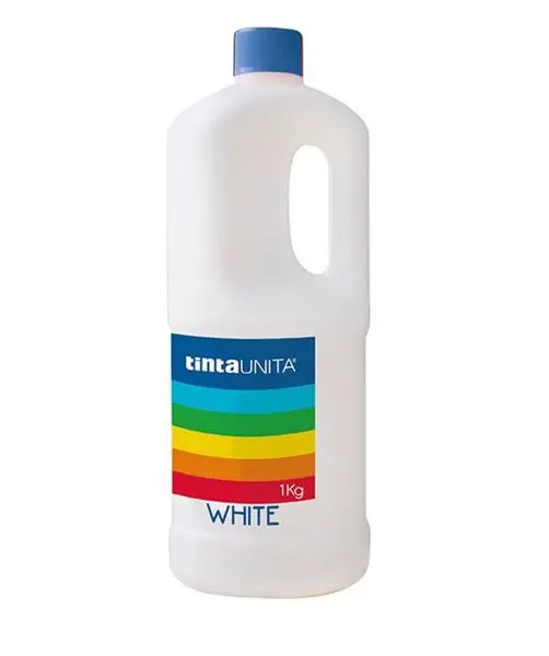 TINTA UNITA COLLA VINILICA 1KG WHITE