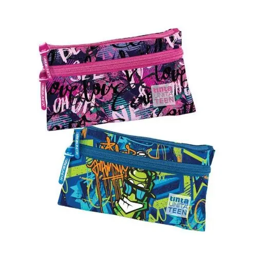 TINTA UNITA TEEN BUSTONE TRIANGOLARE 2 ZIP