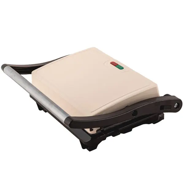 TOGNANA Tostiera - Mini Grill Champagne Bakelite-Acciaio Beige