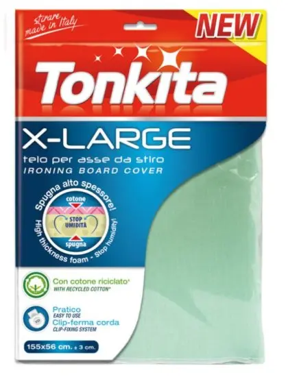 TONKITA X-LARGE TELO PER ASSE DA STIRO CM.155X56