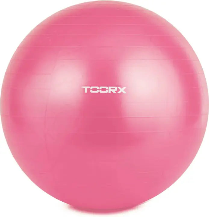 Toorx Palla da Ginnastica Antiscoppio 55 cm fucsia con pompa inclusa