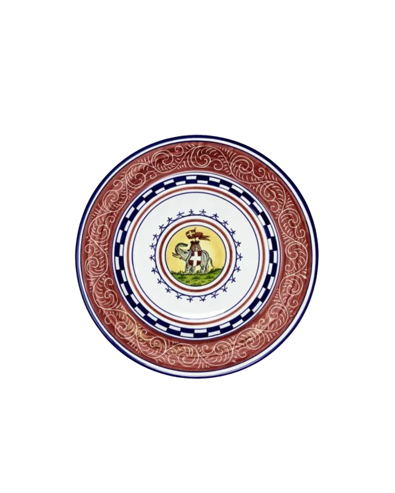 Torre Red Imperial Plate Set