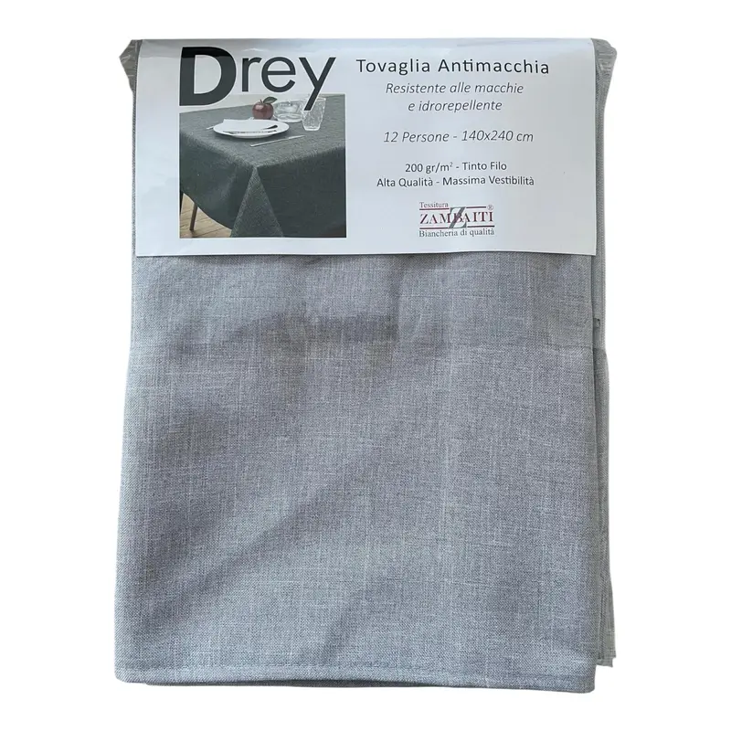 Tovaglia antimacchia Drey - Grigio