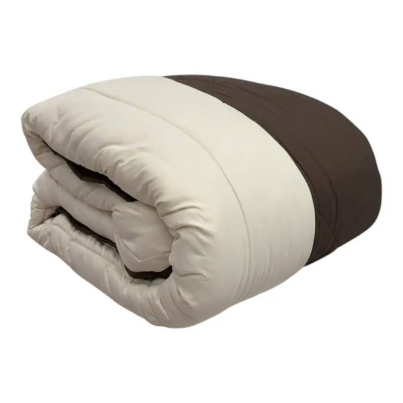 Trapunta - bicolore beige/marrone