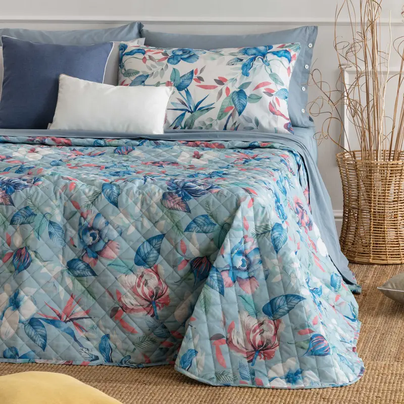 Trapuntino in cotone - Hibis Quilt