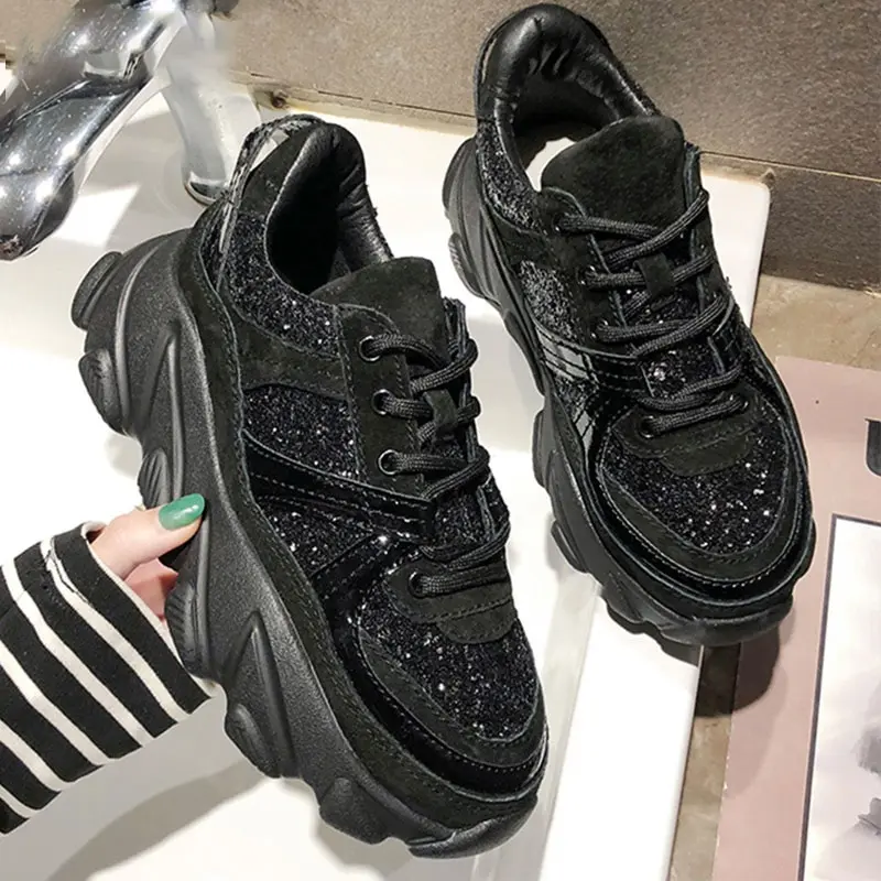 Urban Luxe Chunky Platform Sneakers