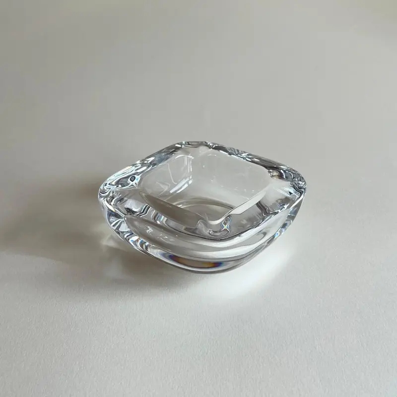 Vannes French Crystal Ashtray & Catchall