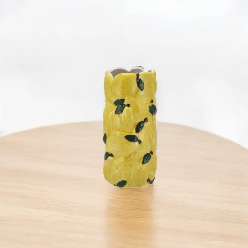 Vaso Alto in Ceramica Lemon