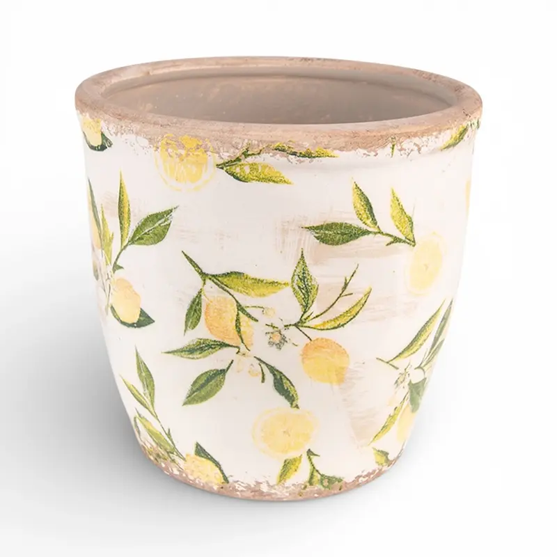 Vaso in Ceramica Limoni Ø 17x16 cm