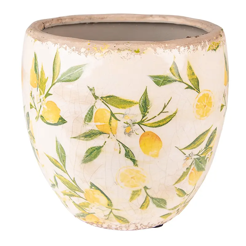 Vaso in ceramica Ø 14x14 cm Limoni