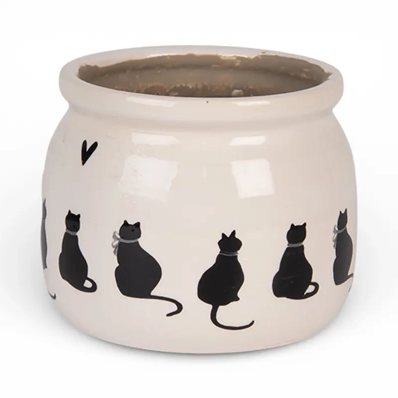 Vaso per piante gatti Ø 20x15 cm