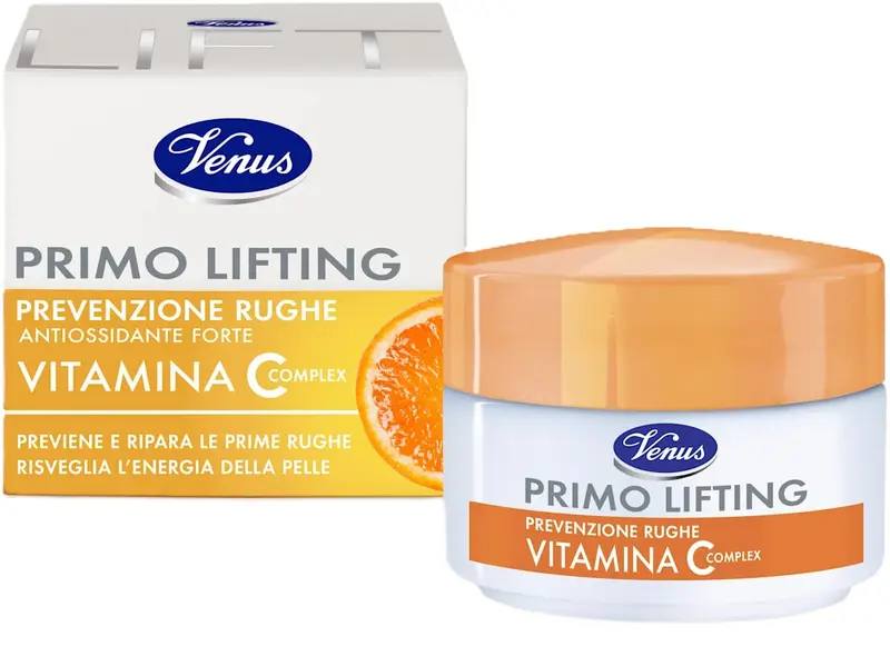 VENUS PRIMO LIFTING PREVENZIONE RUGHE VITAMINA C COMPLEX CREMA VISO 50ML