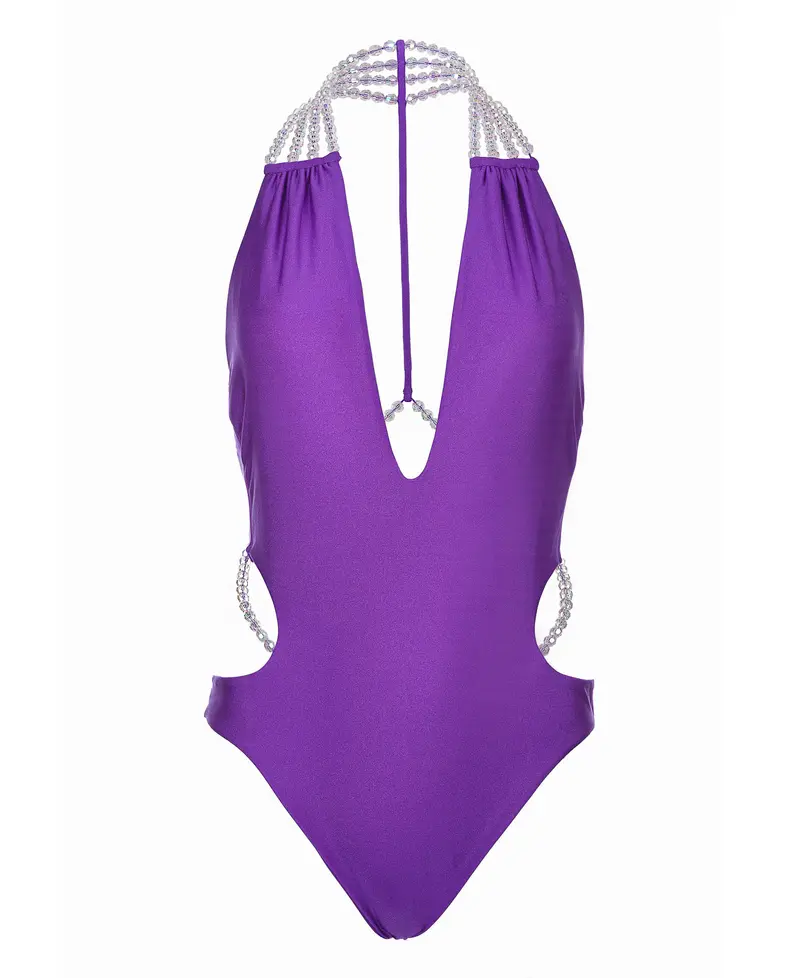 VIOLET COLLIER SWIMSUIT