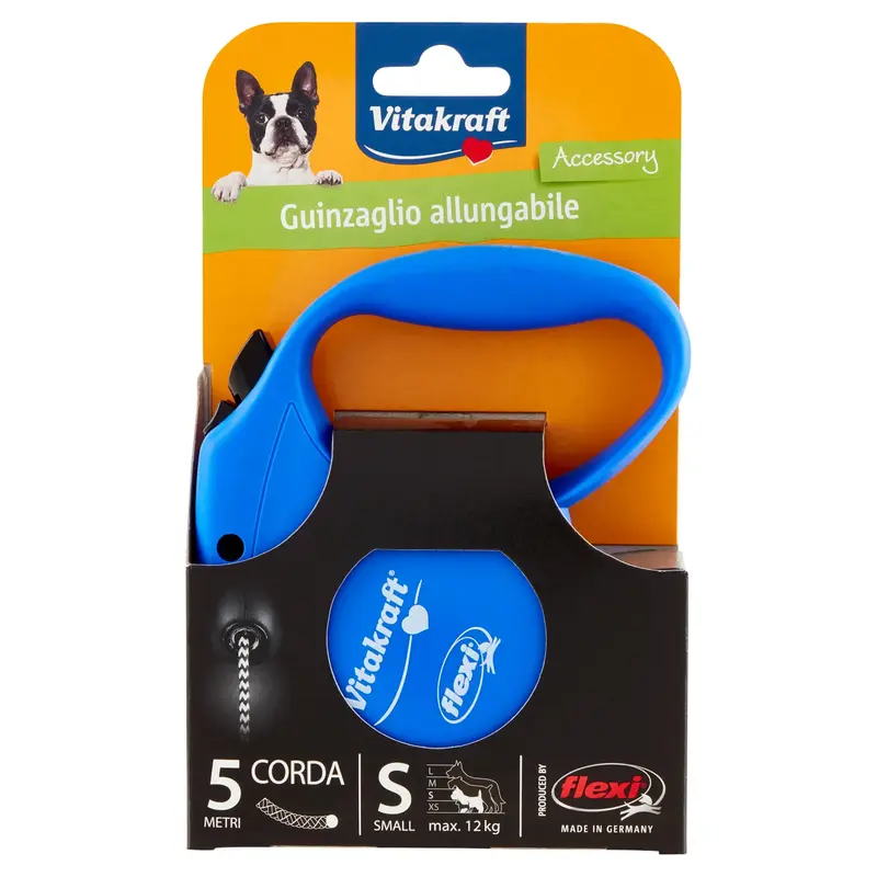VITAKRAFT GUINZAGLIO ALLUNGABILE FLEXI S 5MT