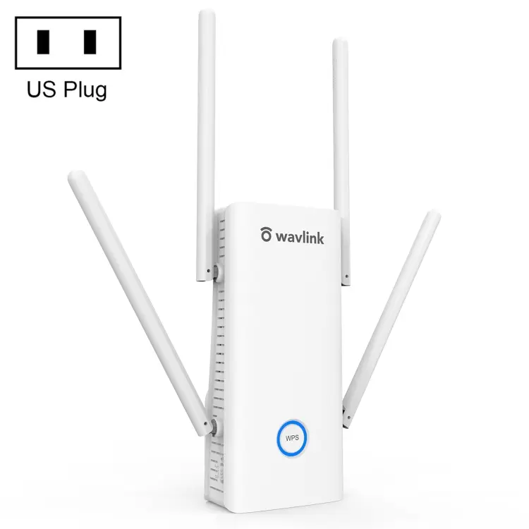 Wavlink AERIAL D4X AX1800Mbps Dual Frequency WiFi Signal Amplifier WiFi6 Extender(US Plug)