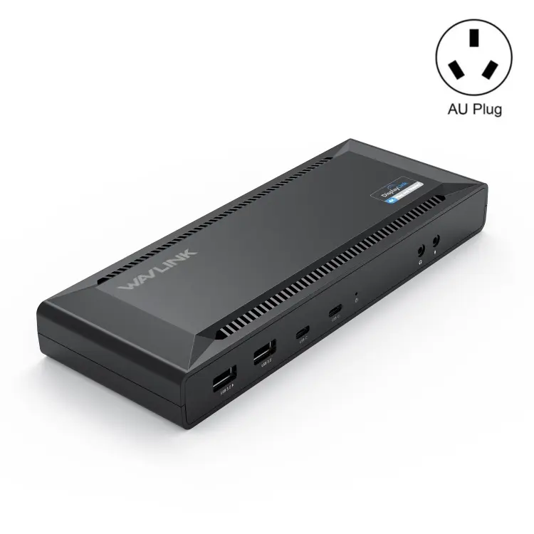 Wavlink UG69PD2 Dual 4K Fast Charging Integrated Docking Station, Plug