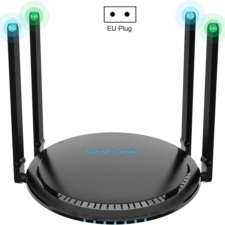 WAVLINK WN531MX3 Wider Coverage AX3000 WiFi 6 Wireless Routers Dual Band Wireless Repeater, Plug