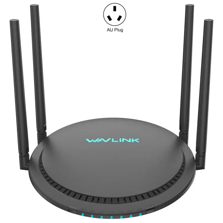 WAVLINK WN531P3 WAN / LAN Port Signal Booster Wireless Repeater AC1200 Wireless Routers, Plug