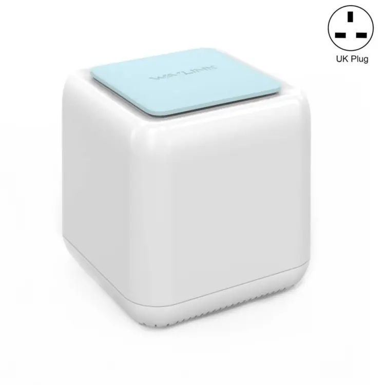 WAVLINK WN535M1 WiFi Wireless Routers 11AC AC1200 Mesh Wireless Repeater Signal Extender, Plug