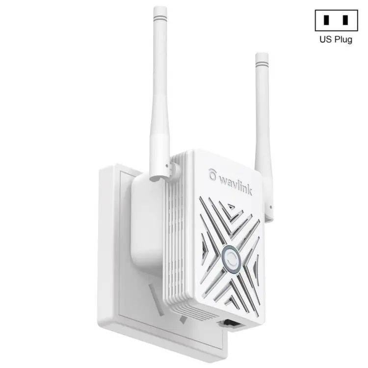 WAVLINK WN578W2 For Home Office N300 WiFi Wireless AP Repeater Signal Booster, Plug