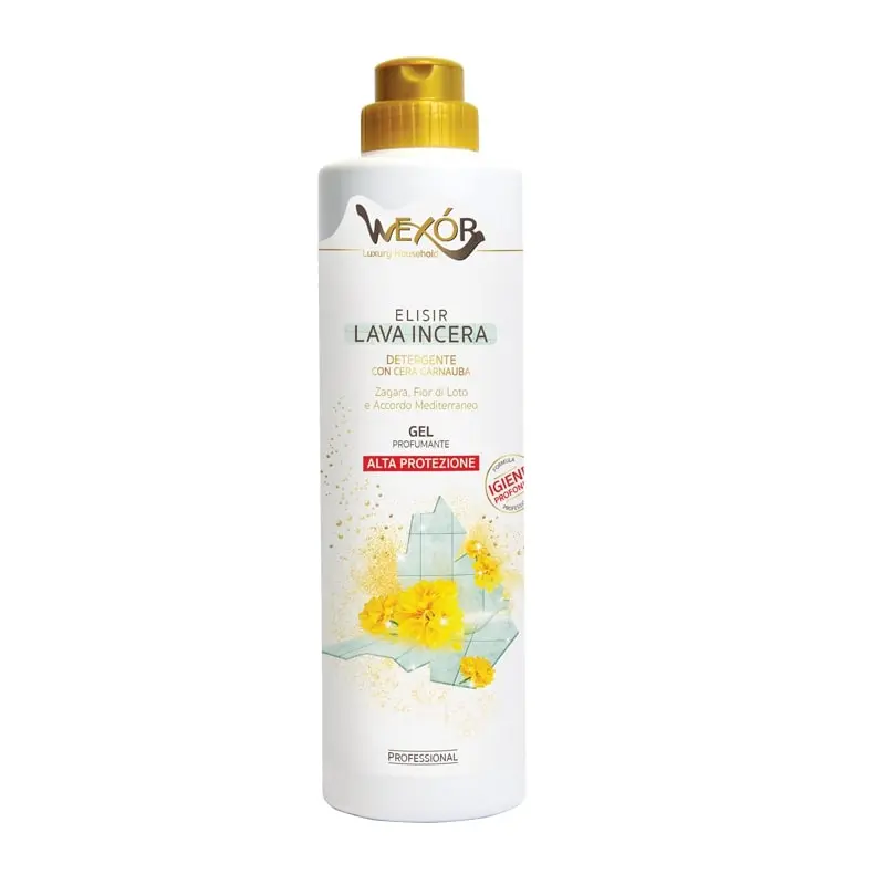 WEXOR ELISIR LAVA INCERA 750ML ZAGARA,FIOR DI LOTO E ACCORDO MEDITERRANEO