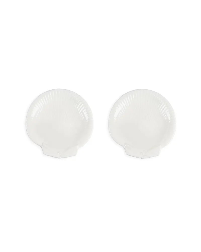 WHITE VENUS DESSERT PLATES