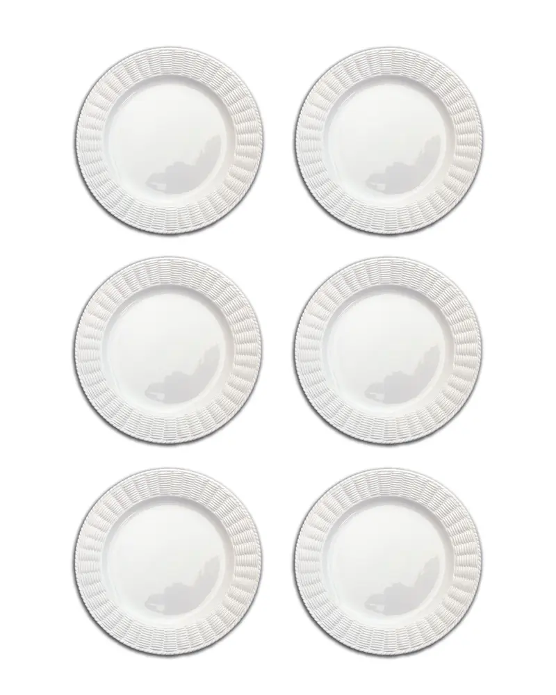 WHITE WILLOW DINNER PLATES