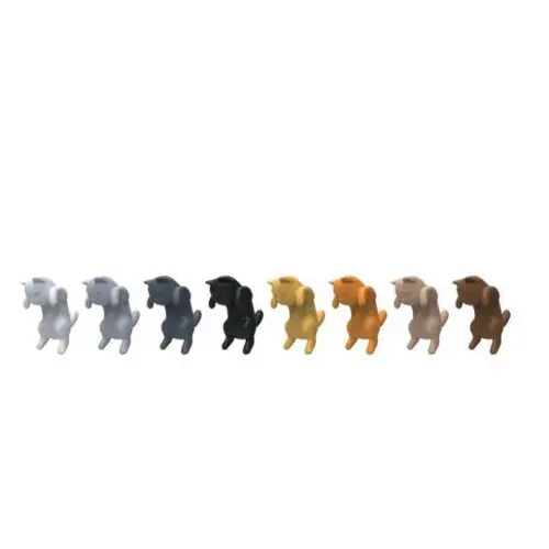 WINKEE Segnabicchieri set kitty glass