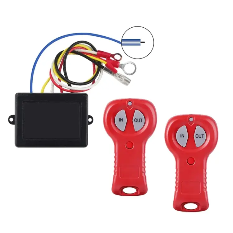Wireless Remote Control SUV Truck Electric Winch, Model
