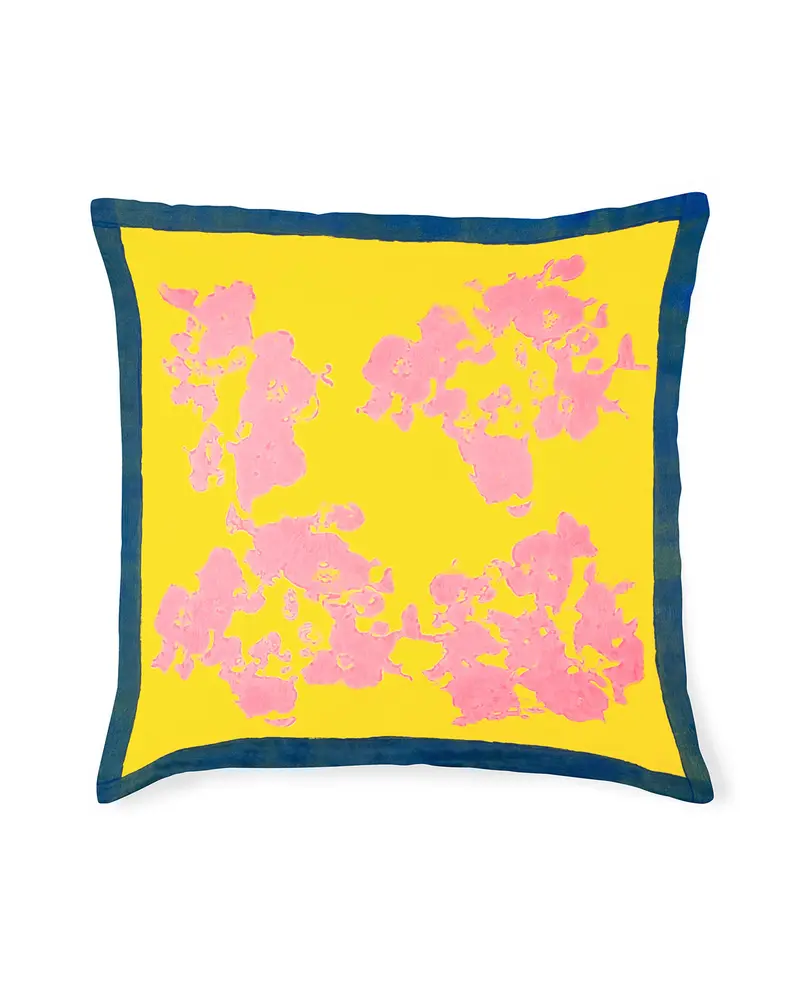 YELLOW & PINK CUSHION