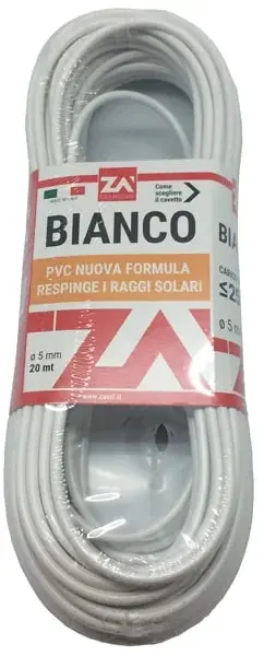 ZA EASYHOME CAVETTO OTTONATO 5MMX20M BIANCO