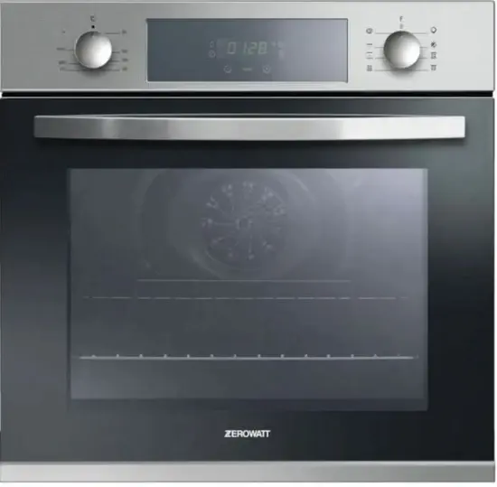 Zerowatt zfp605x/e forno a incasso elettrico ventilato 65 lt classe a+ 8 funzioni inox